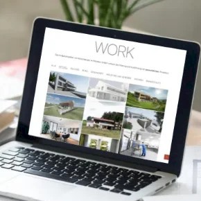 Mockup Webseite